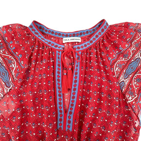 ULLA JOHNSON Neela Dress 2 - Picture 8 of 11